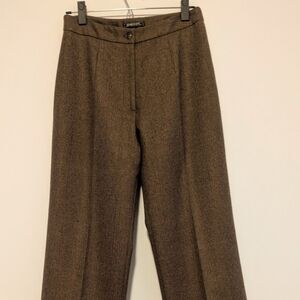 Vintage Wool Alpaca Tweed Trousers Women Size 6 Harold's Straight Leg Classic